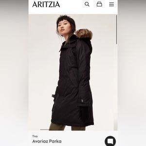 Aritzia parka - Avoriaz - size Medium!